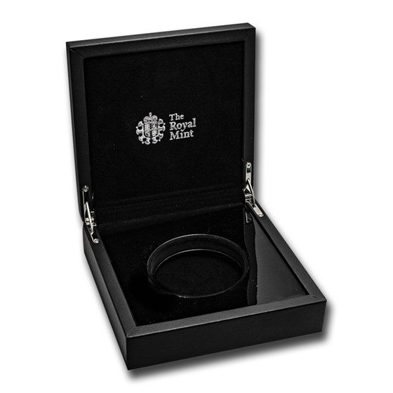 OGP Box & COA - 2015 Great Britain 5 oz PF Ag Britannia (Empty)
