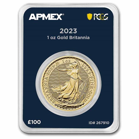 2023 GB 1 oz Gold Britannia MintDirect® Premier + PCGS FS® (King)