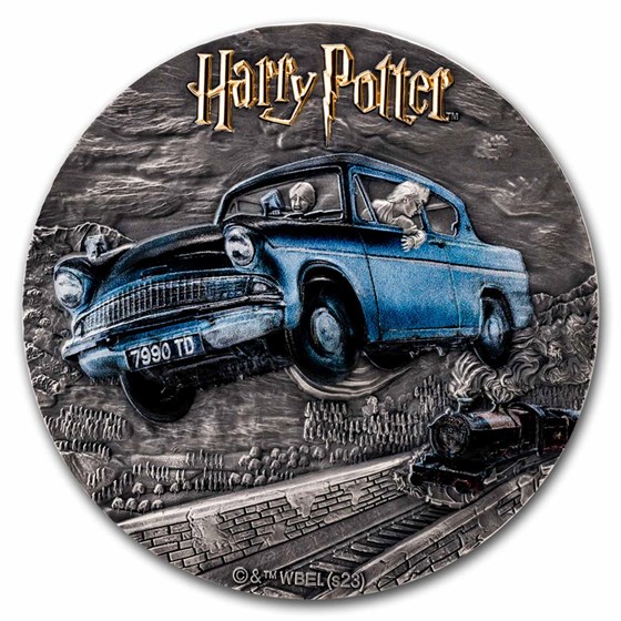 2024 Niue 2 oz Silver Harry Potter and the Chamber of Secrets