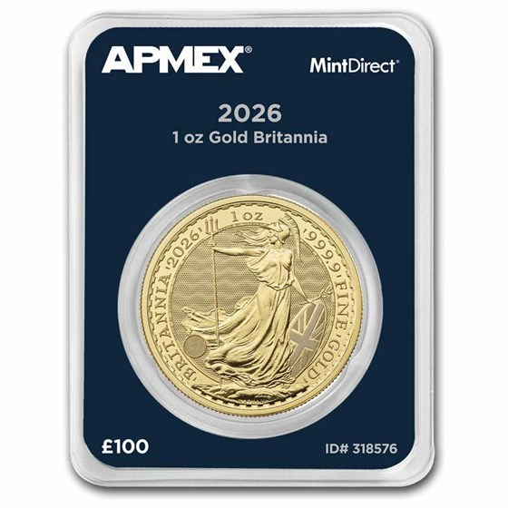 2026 Great Britain 1 oz Gold Britannia MintDirect® Single