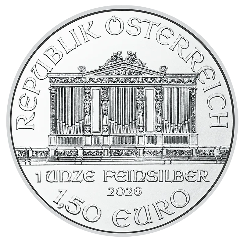 1 Ounce Silver Vienna Philharmonic Coin