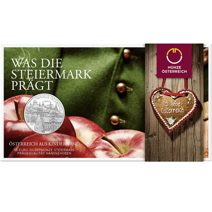 10 Euro Silver Styria Coin SU