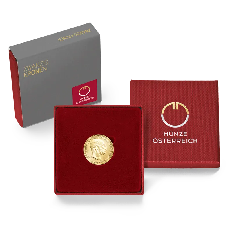 20 Crown Gold Coin plus Case