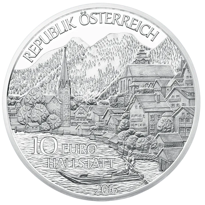 10 Euro Silver Upper Austria Coin P