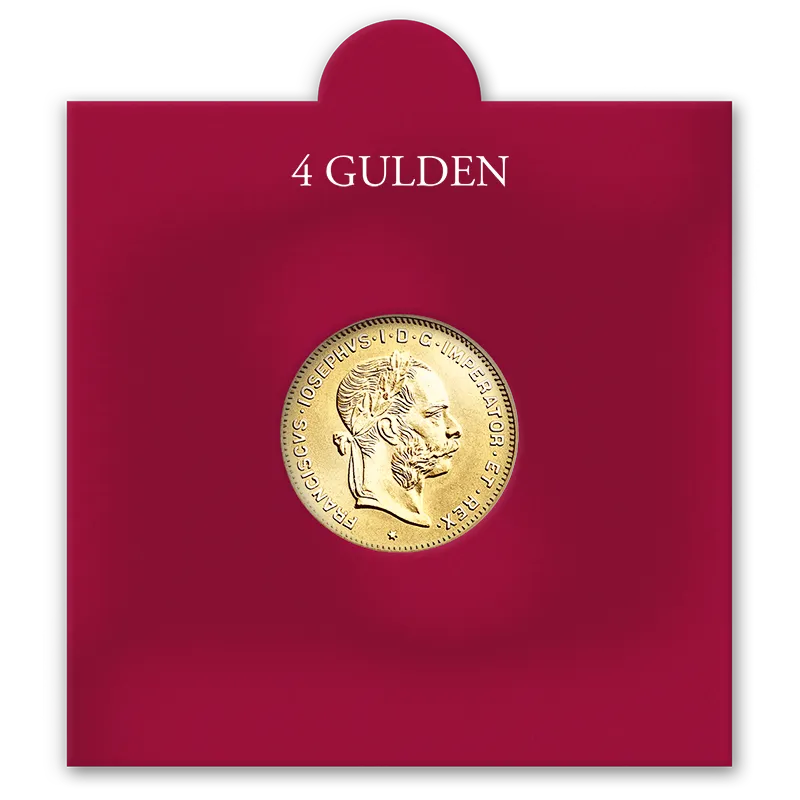 4 Gulden Gold Coin in Gift Pack