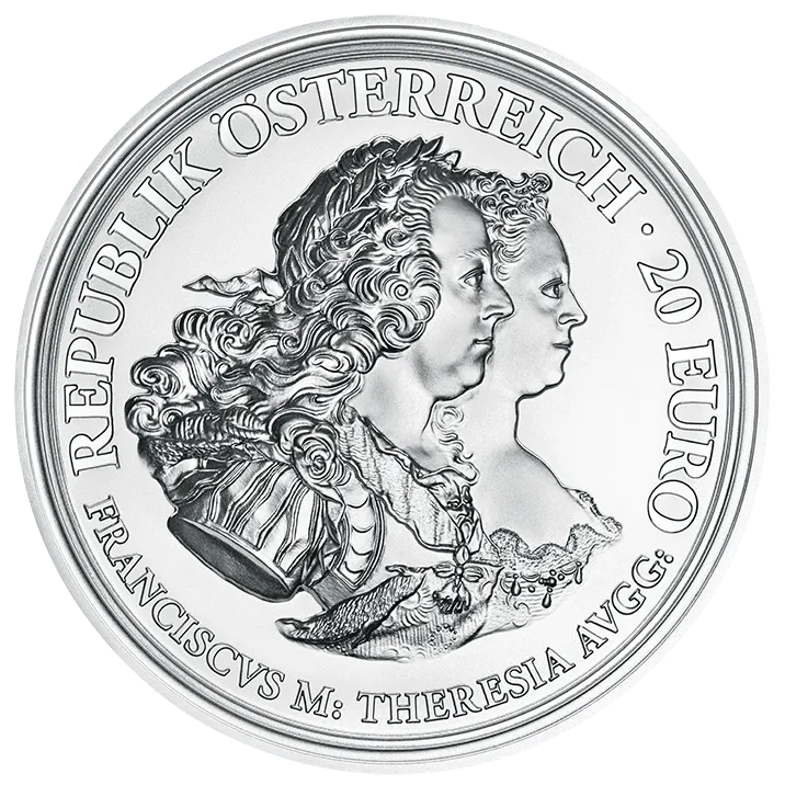 20 Euro Silver Justice and Character Coin P