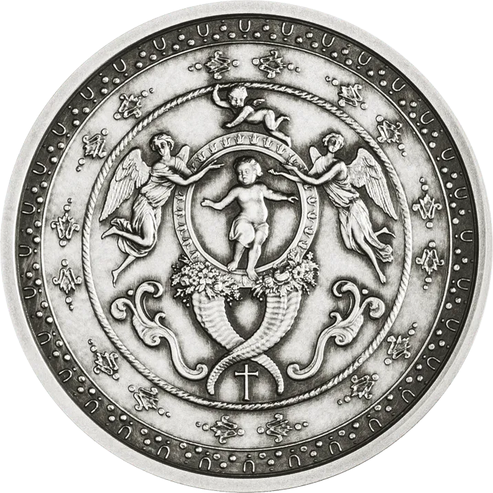 Silver Baptism Medal