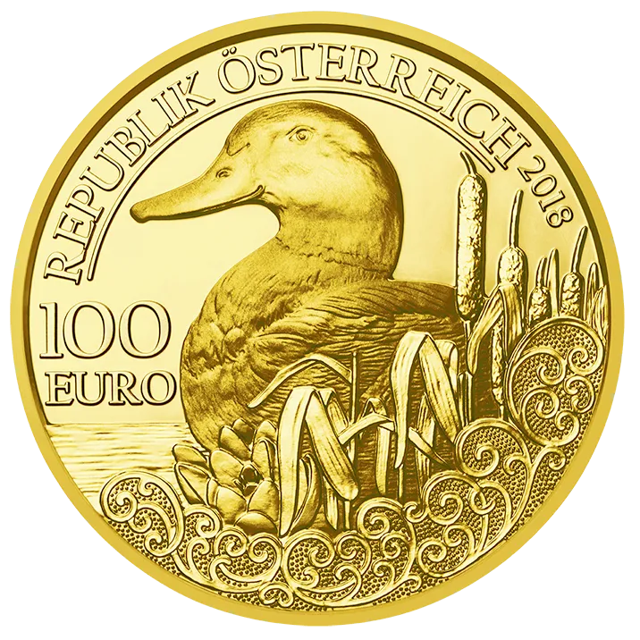 100 Euro Mallard Coin P