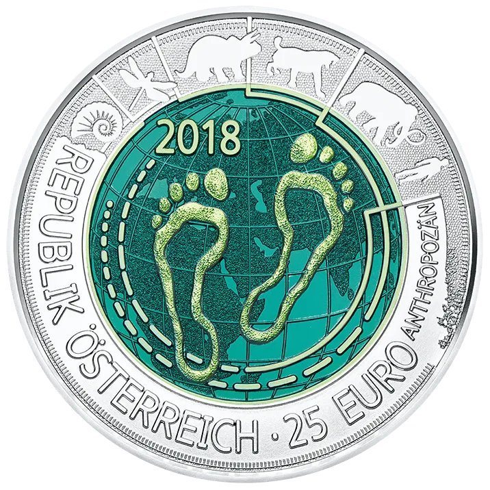 25 Euro Anthropocene Coin SU