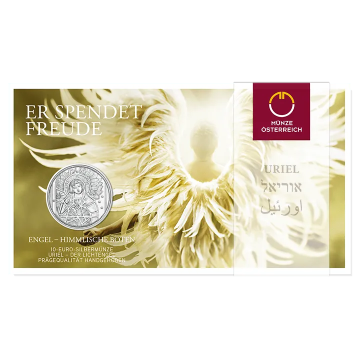 10 Euro Silver Uriel -  The Illuminating Angel Coin SU