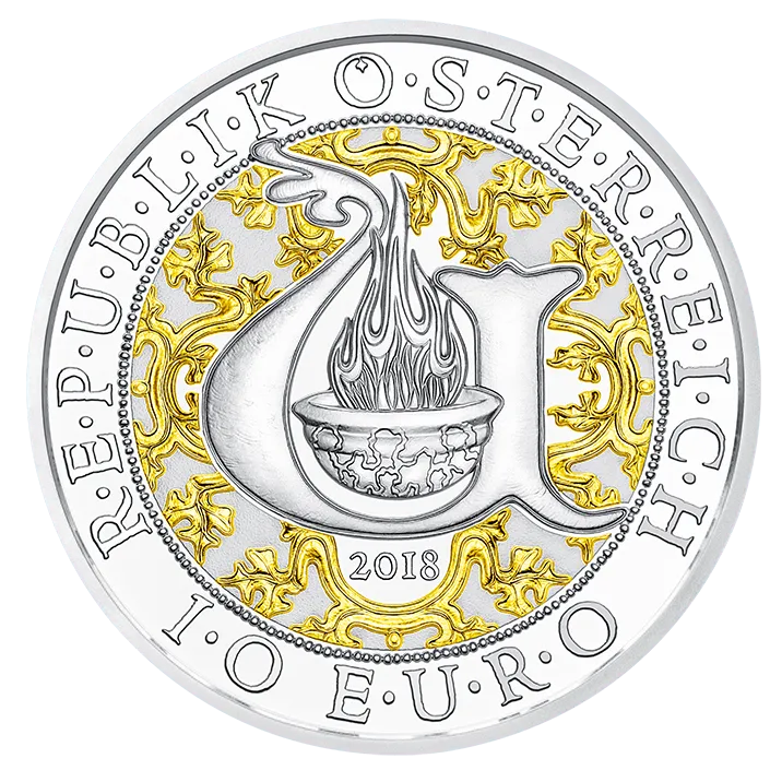 10 Euro Silver Uriel - The Illuminating Angel Coin P