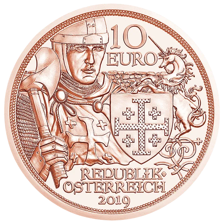 10 Euro Copper Adventure Coin Unc