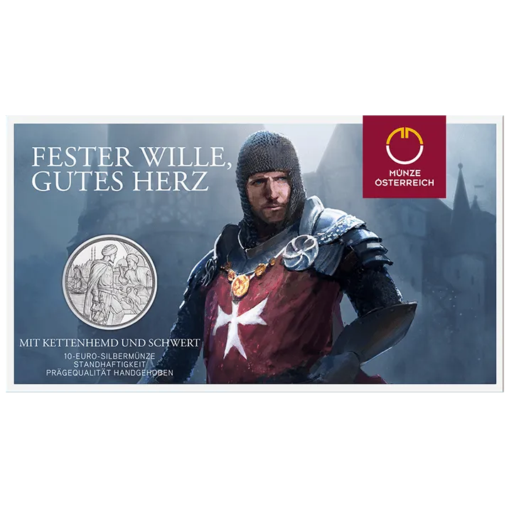 10 Euro Silver Fortitude Coin SU