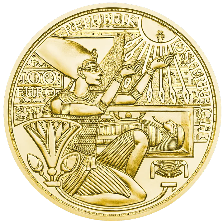 100 Euro Gold of the Pharaohs Coin P
