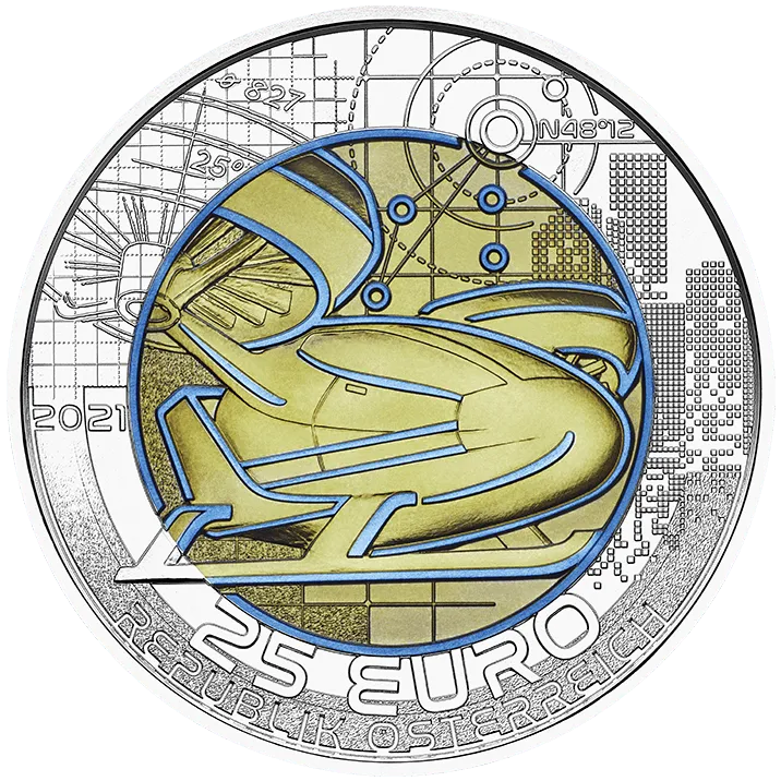 25 Euro Smart Mobility Coin SU