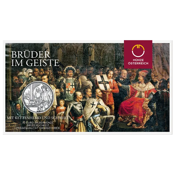10 Euro Silver Brotherhood Coin SU