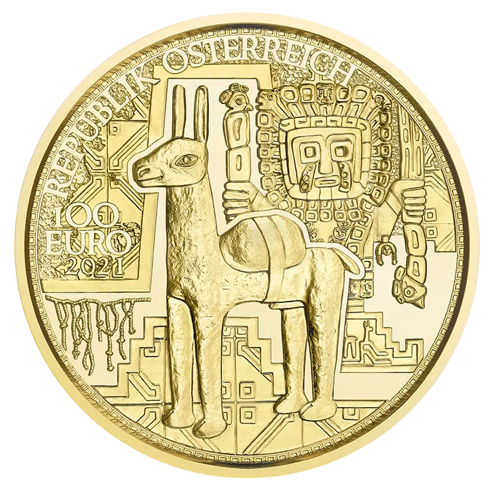 100 Euro Gold of the Incas Coin P