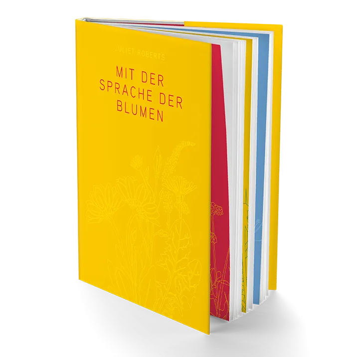 The Language of Flowers Book in German