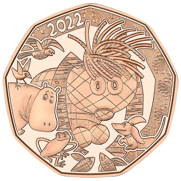 5 Euro Copper Little I-Am-Me Coin Unc