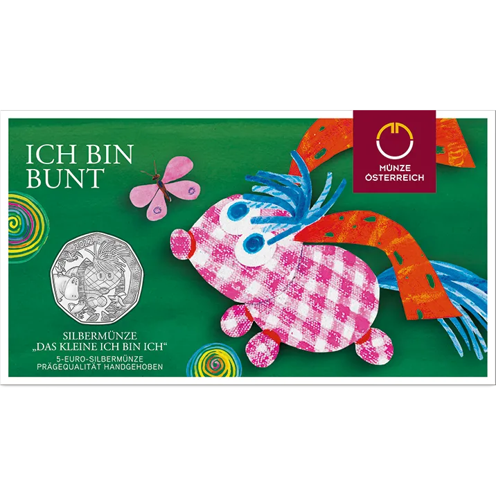 5 Euro Silver Little I-Am-Me Coin SU