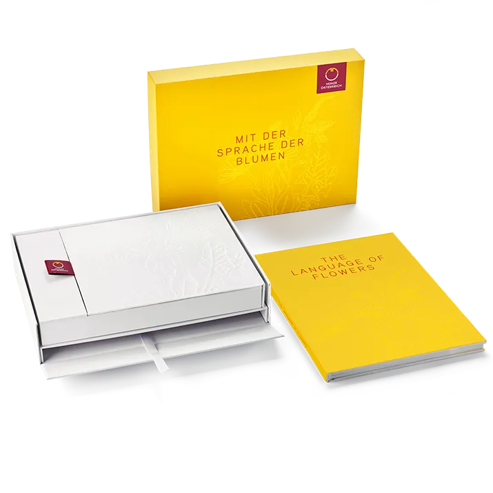 The Language of Flowers Collector Case and Companion Book in English
