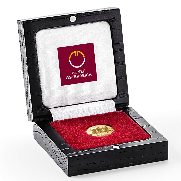 Wooden Case for 1/10 Ounce Vienna Philharmonic Coins