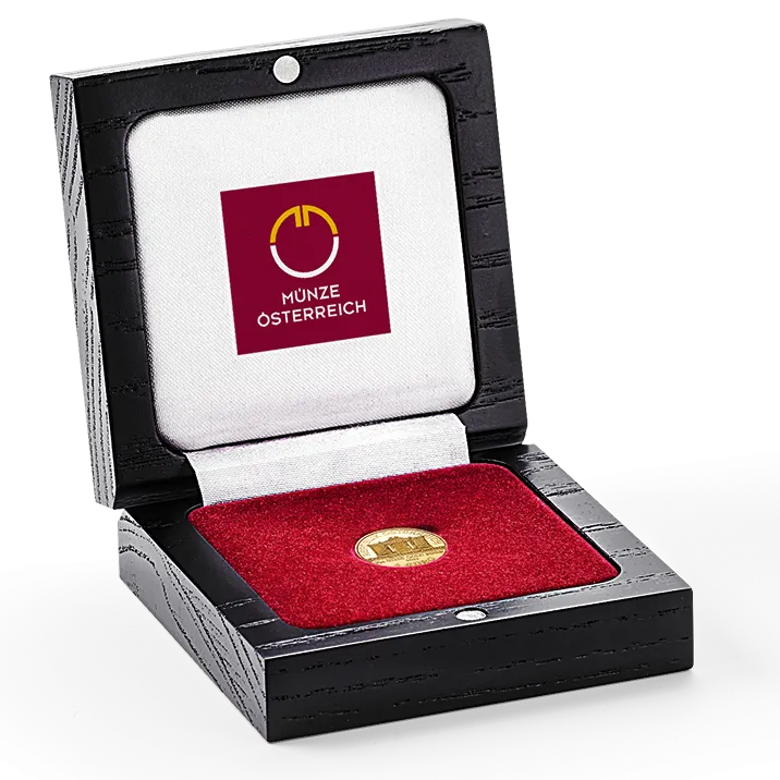 Wooden Case for 1/25 Ounce Vienna Philharmonic Coins
