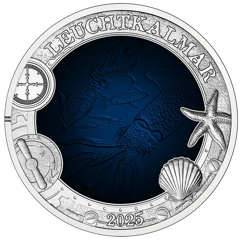3 Euro The Firefly Squid Coin