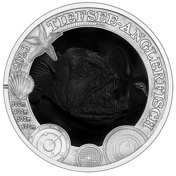 3 Euro Deep-sea Anglerfish Coin