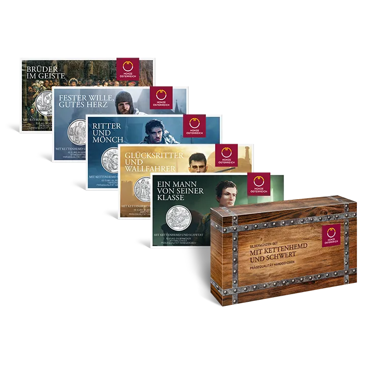 Knights’ Tales Silver Coin Set SU