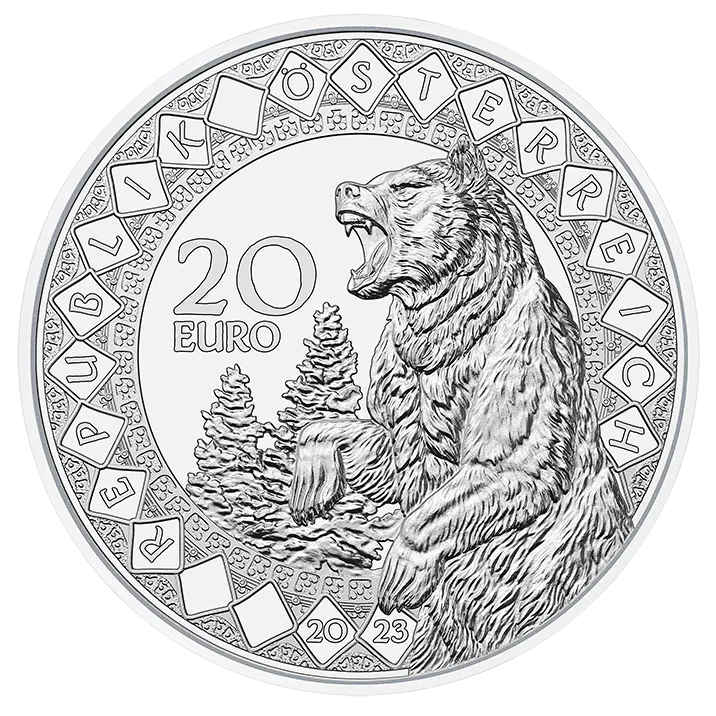20 Euro Americas – The Healing Power of the Bear Coin P