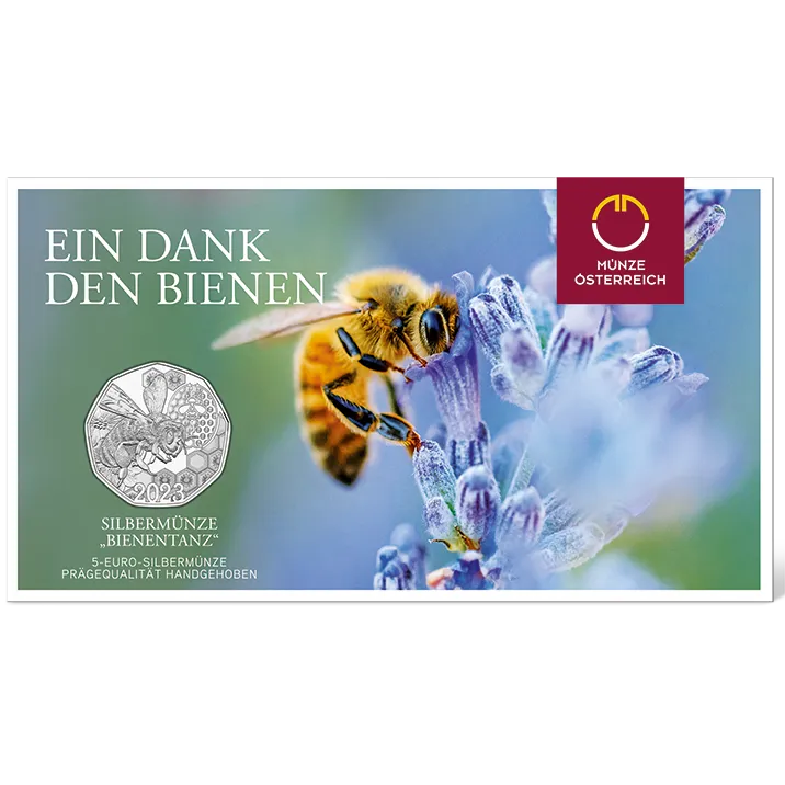 5 Euro Silver Waggle Dance Coin SU