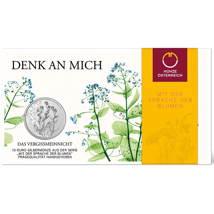10 Euro Silver Forget-Me-Not Coin SU