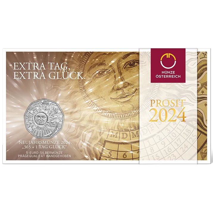 5 Euro Silver Lucky Leap Coin SU