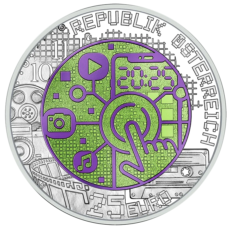 25 Euro Digitalisation Coin SU