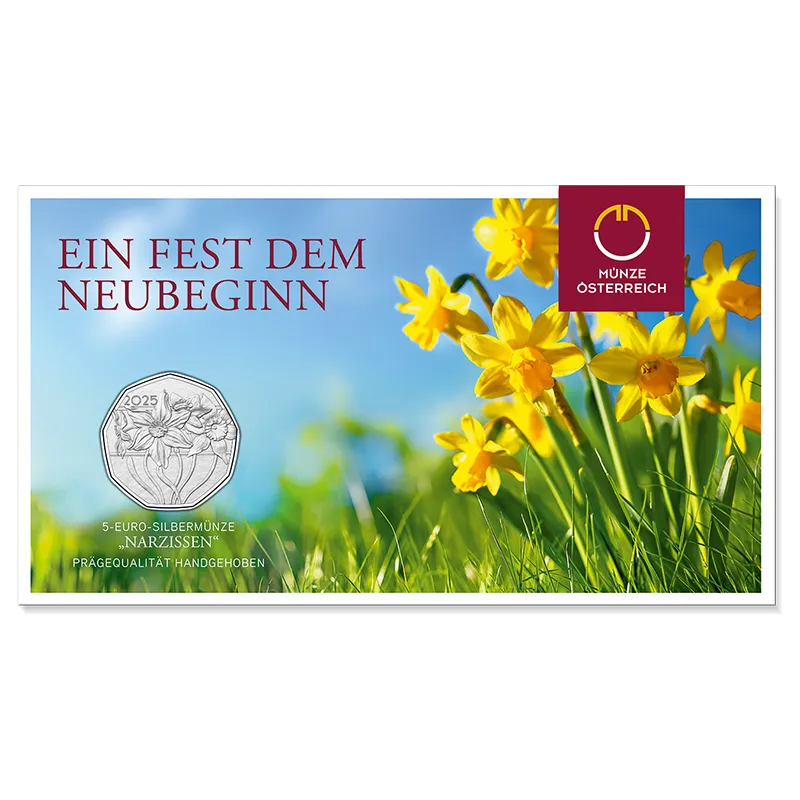 5 Euro Silver Coin Narcissus SU
