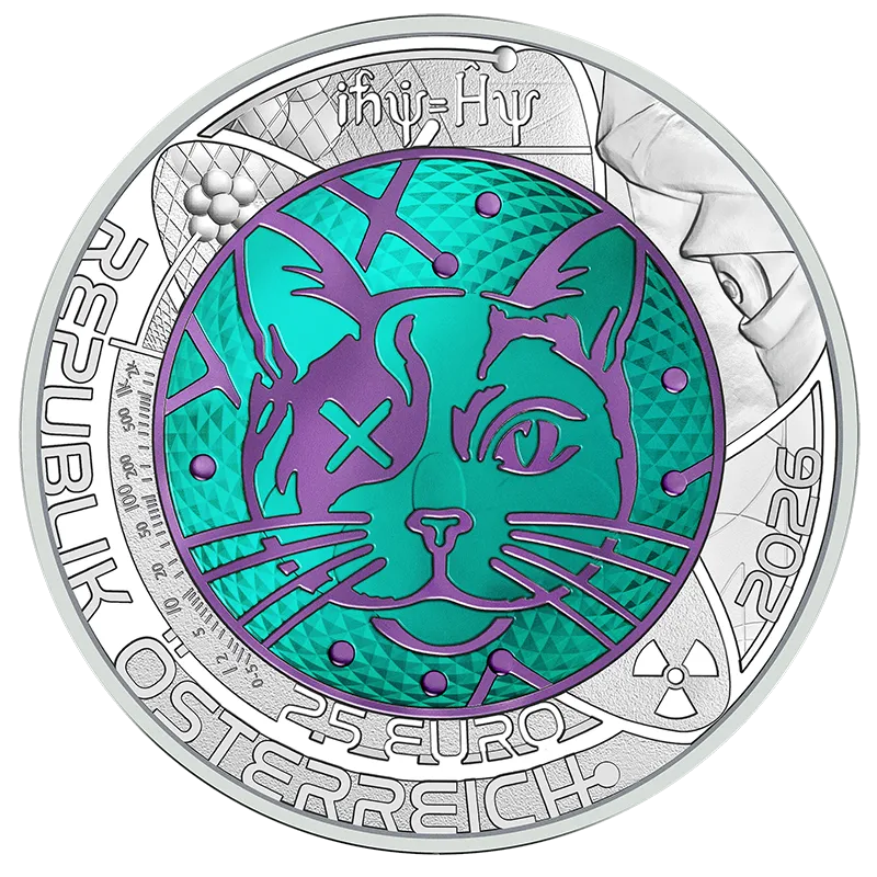 25 Euro Quantum Physics Coin SU