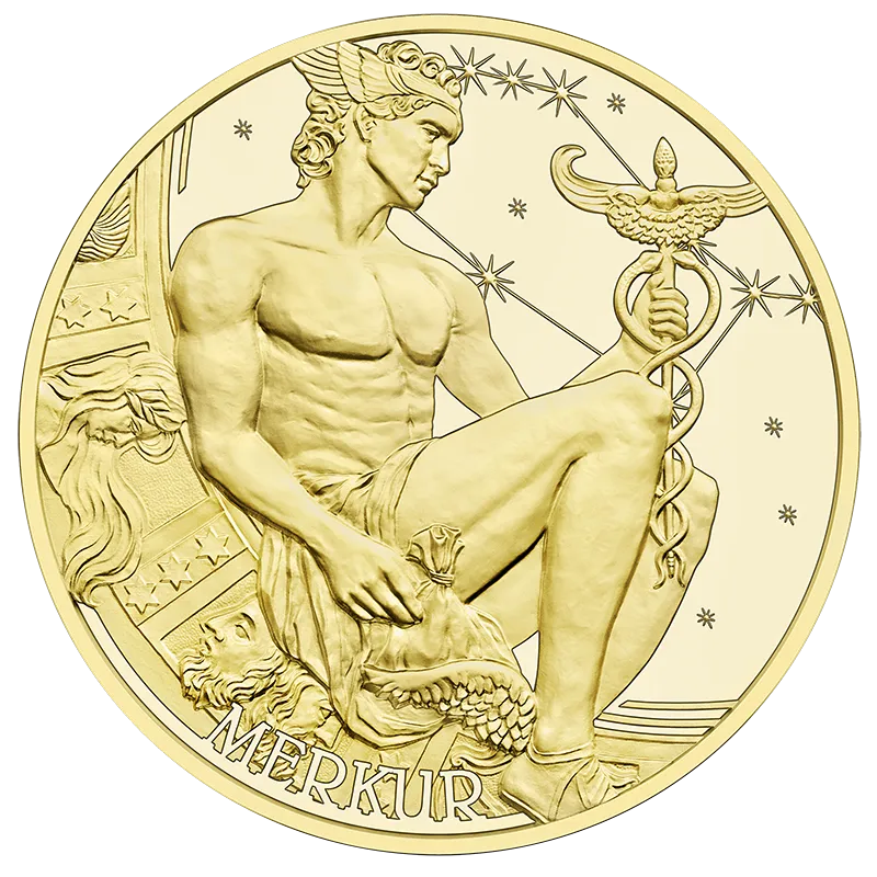 Calendar Medal 2026 in Gold
