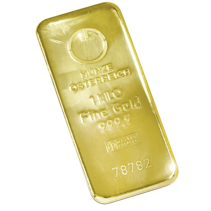 1 Kilo Gold Münze Österreich Cast Bar