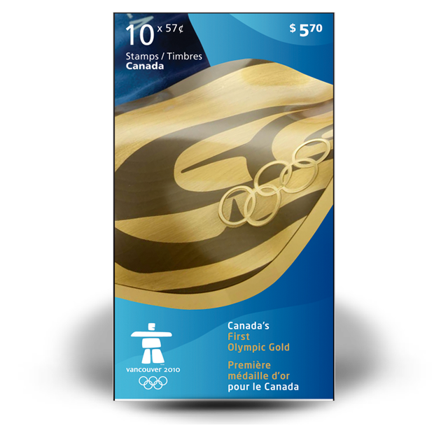 First Gold Stamp Booklet