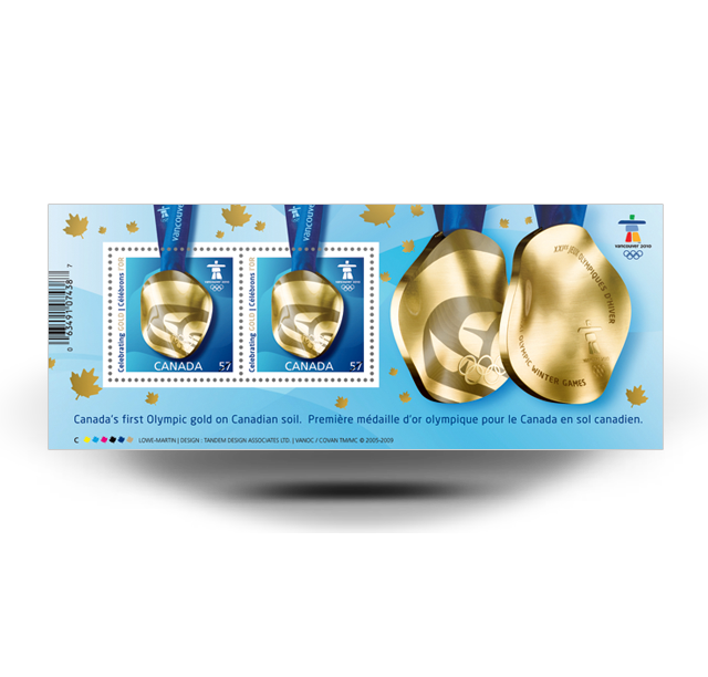 First Gold Commemorative Medallion
