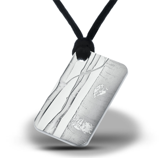 Wonders of Nature 10g Silver Bar - Birch Bark