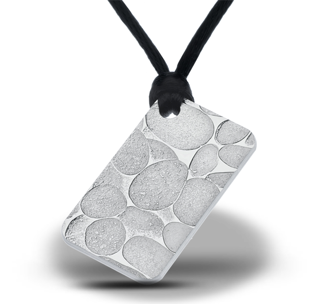 Wonders of Nature 10g Silver Bar - River Stones