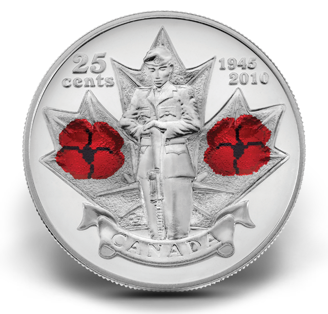 Honour Remembrance Day. Collect the coin.