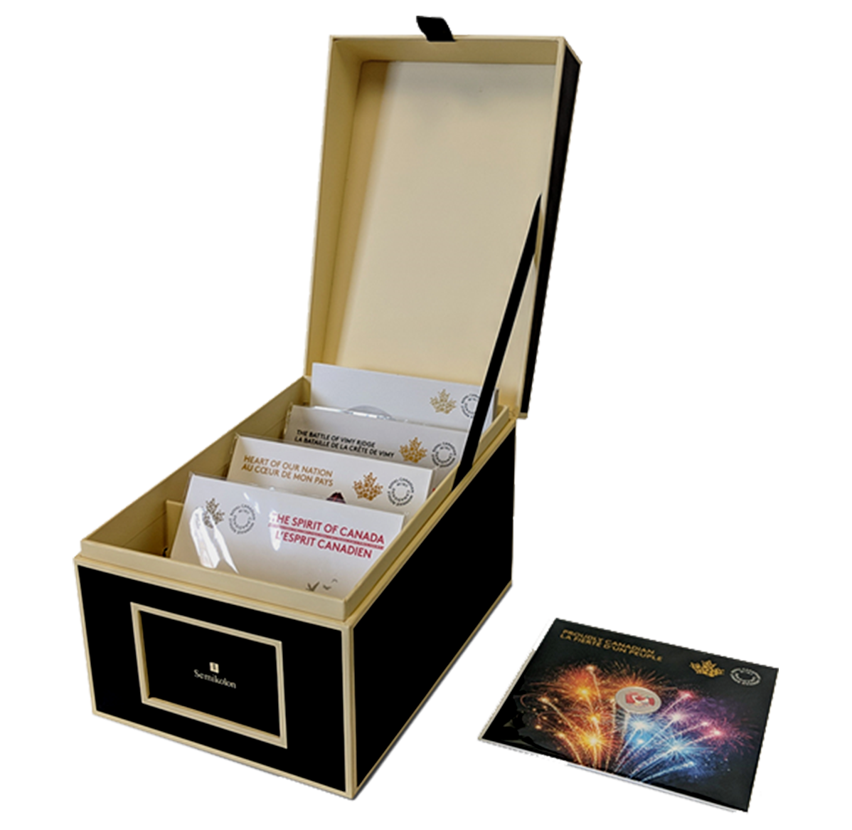 Coin Set & Collector Card Keepsake Box