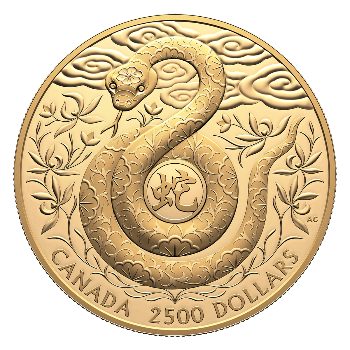 干支 巳年 1kg純金貨