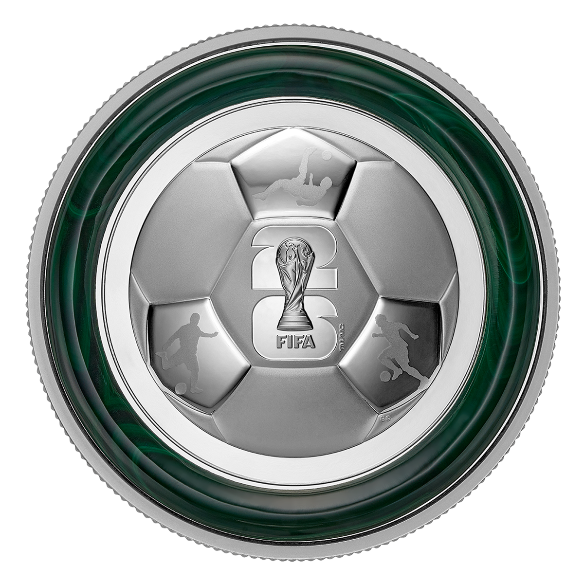 FIFAワールドカップ2026：ザ・トロフィー 5オンス純銀貨