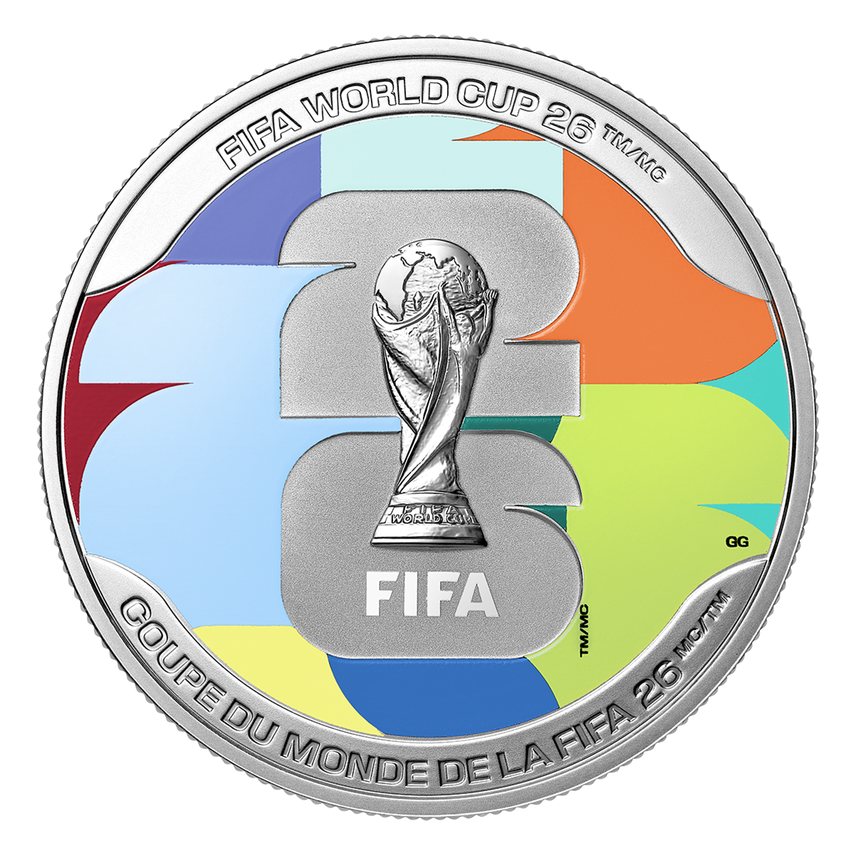 FIFA ワールドカップ 2026：We Are 26 1オンス銀貨