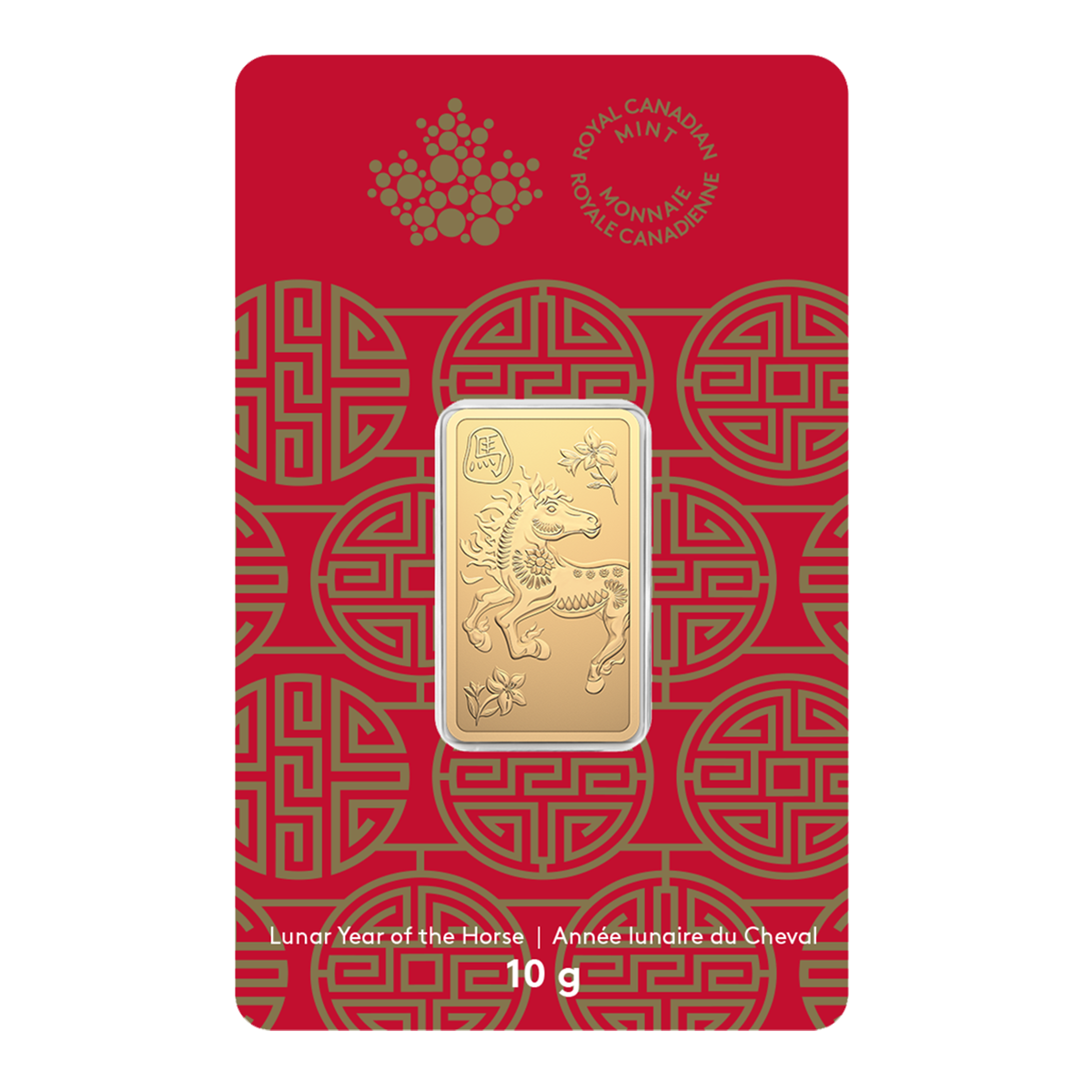 2026年 午年 10g 99.99% 純金インゴット