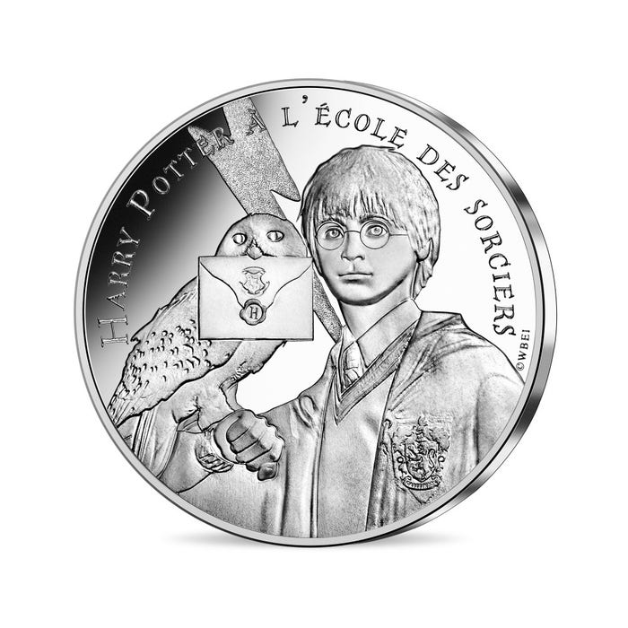 ハリー・ポッターと賢者の石 10ユーロ銀貨 2021年